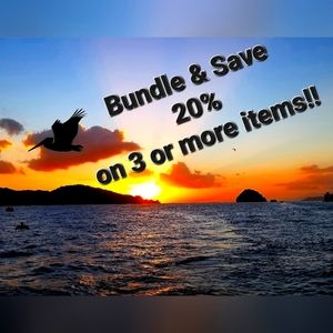 BUNDLE & SAVE  20% on 3 or More Items!